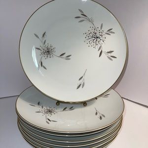 Noritake Helene 5602  Vintage 1950’s 10 5/8” Dinner Plate MCM 8 Available EUC